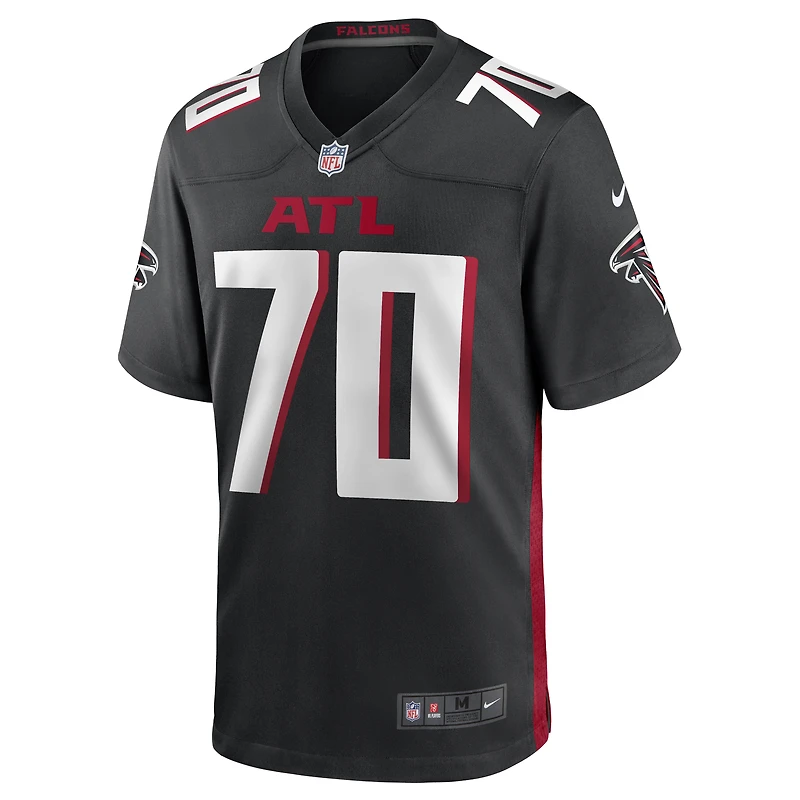 Men's Nike Jake Matthews Black Atlanta Falcons Game Jersey
