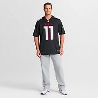 Maillot de match Nike Jalon Walker noir des Falcons d'Atlanta pour homme