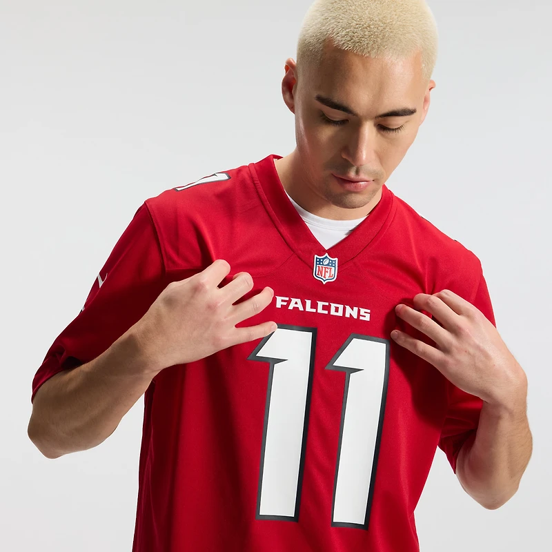 Men's Nike Jalon Walker Red Atlanta Falcons Game Jersey