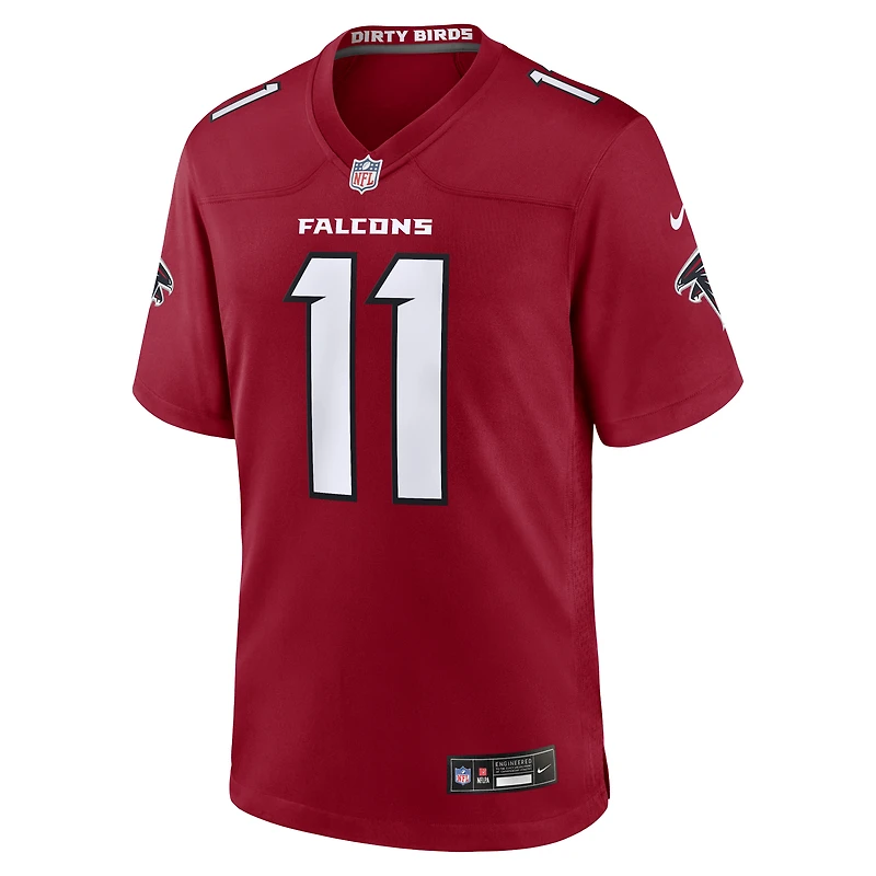 Men's Nike Jalon Walker Red Atlanta Falcons Game Jersey