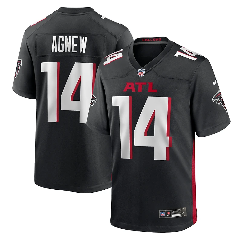 Men's Nike Jamal Agnew  Black Atlanta Falcons Team Game Jersey