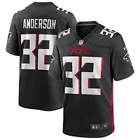 Maillot de joueur retraité Nike Jamal Anderson pour hommes, noir, Atlanta Falcons Game
