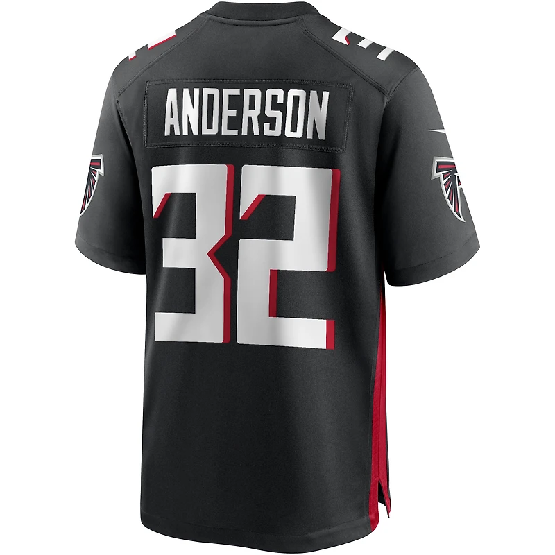 Maillot de joueur retraité Nike Jamal Anderson pour hommes, noir, Atlanta Falcons Game