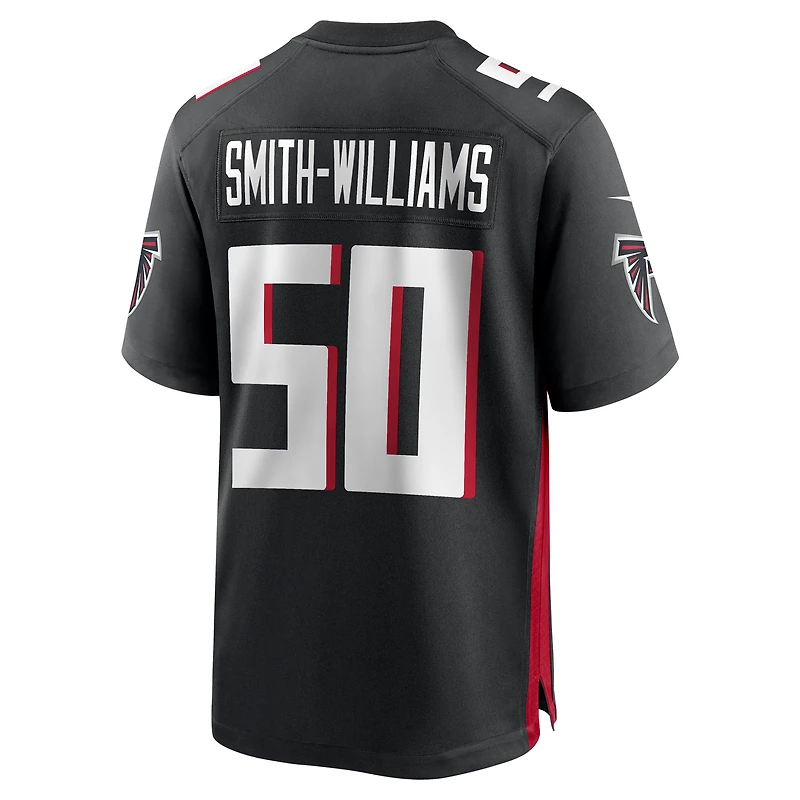 Men's Nike James Smith-Williams  Black Atlanta Falcons Team Game Jersey