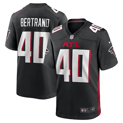 Men's Nike JD Bertrand  Black Atlanta Falcons Team Game Jersey