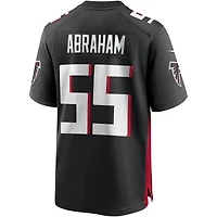 Maillot de joueur retraité Nike John Abraham des Falcons d'Atlanta pour homme, noir