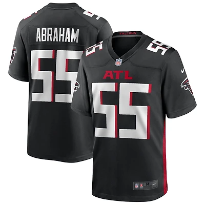 Maillot de joueur retraité Nike John Abraham des Falcons d'Atlanta pour homme, noir