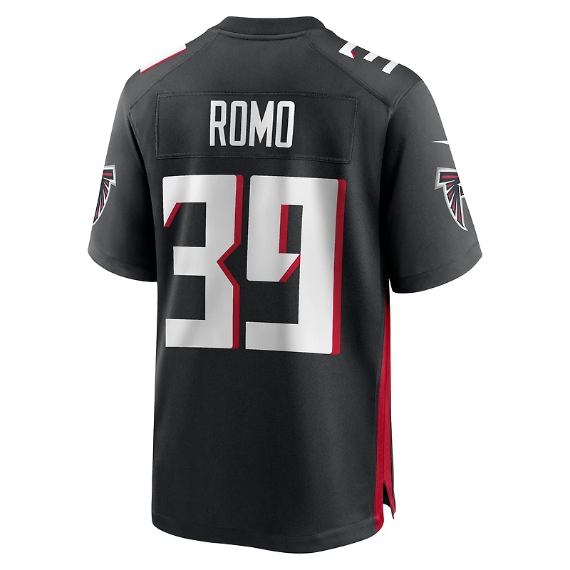 Men's Nike John Parker Romo Black Atlanta Falcons Team Game Jersey