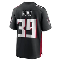 Men's Nike John Parker Romo  Black Atlanta Falcons Team Game Jersey