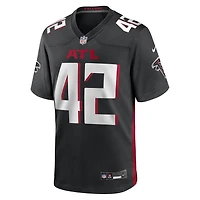 Men's Nike Josh Woods  Black Atlanta Falcons Team Game Jersey
