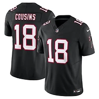Maillot Nike Kirk Cousins ​​noir des Falcons d'Atlanta Vapor F.U.S.E. Limited pour homme