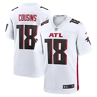 Maillot de joueur match Nike Kirk Cousins ​​des Atlanta Falcons pour homme, blanc