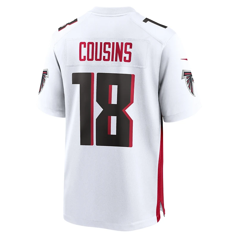 Men's Nike Kirk Cousins White Atlanta Falcons Game Player Jersey