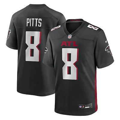 Maillot de match Nike Kyle Pitts des Atlanta Falcons pour homme, noir