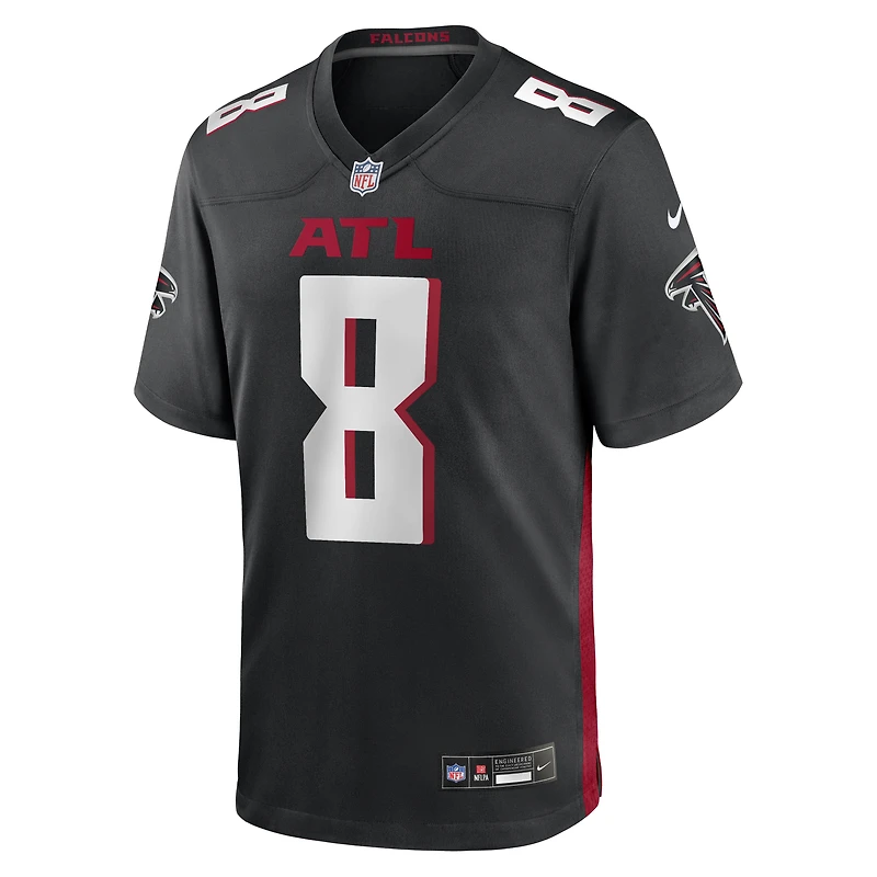 Maillot Nike Kyle Pitts Sr. noir pour homme des Falcons d'Atlanta