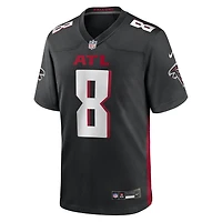 Maillot Nike Kyle Pitts Sr. noir pour homme des Falcons d'Atlanta