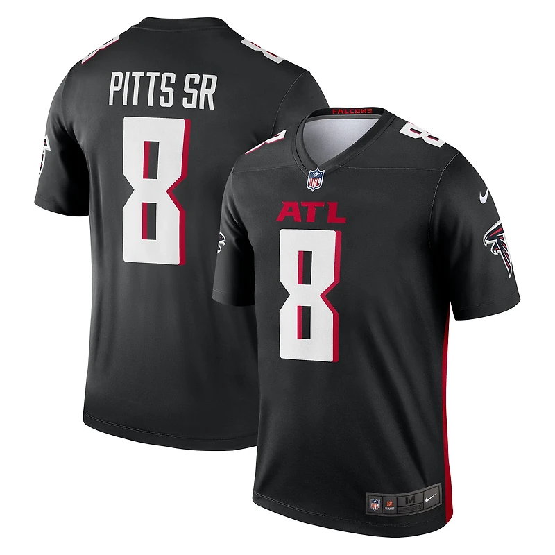 Maillot Nike Kyle Pitts Sr. Team Legend des Falcons d'Atlanta pour homme, noir