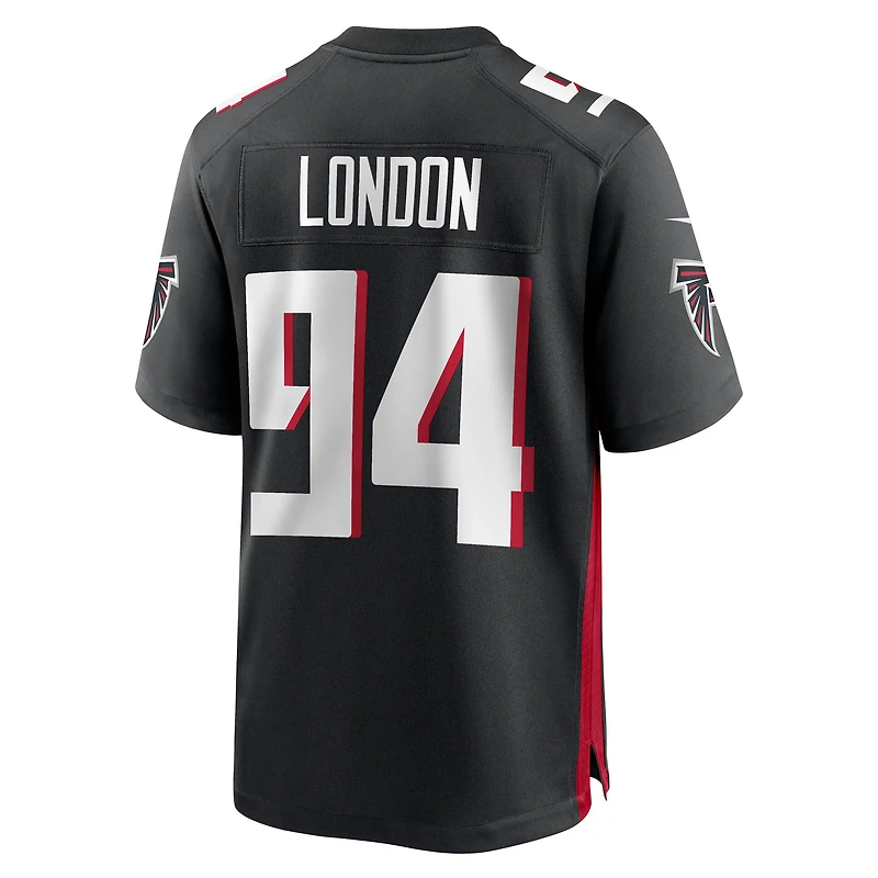 Maillot Nike LaCale London noir pour homme des Atlanta Falcons