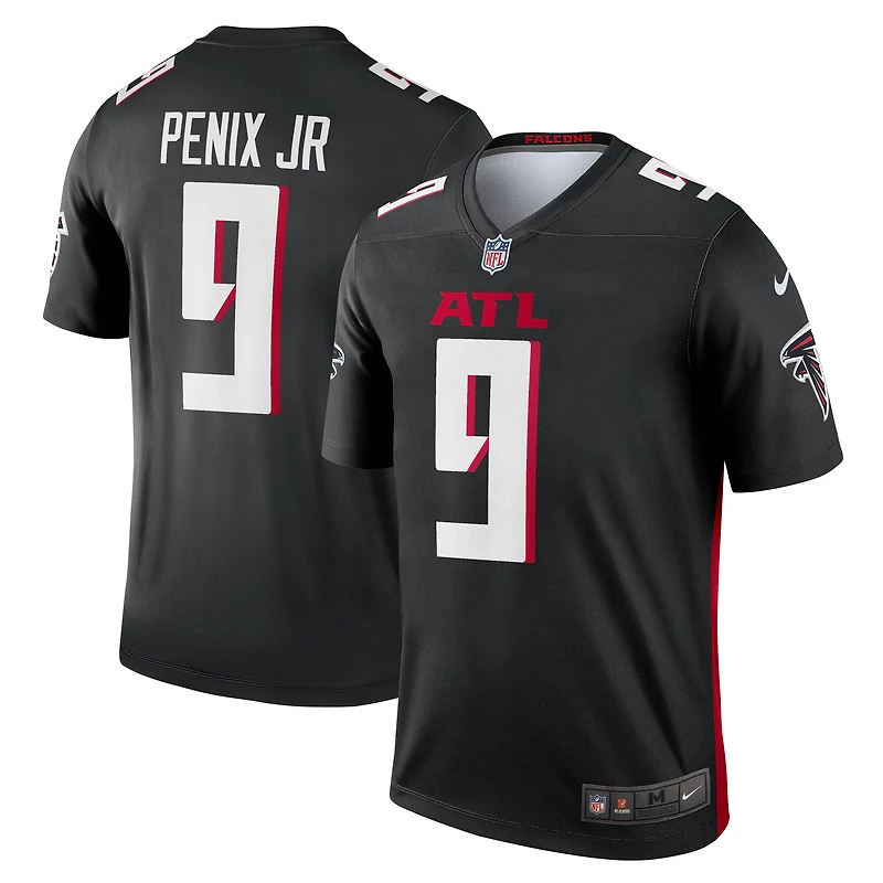 Men's Nike Michael Penix Jr. Black Atlanta Falcons Legend Player Performance Top