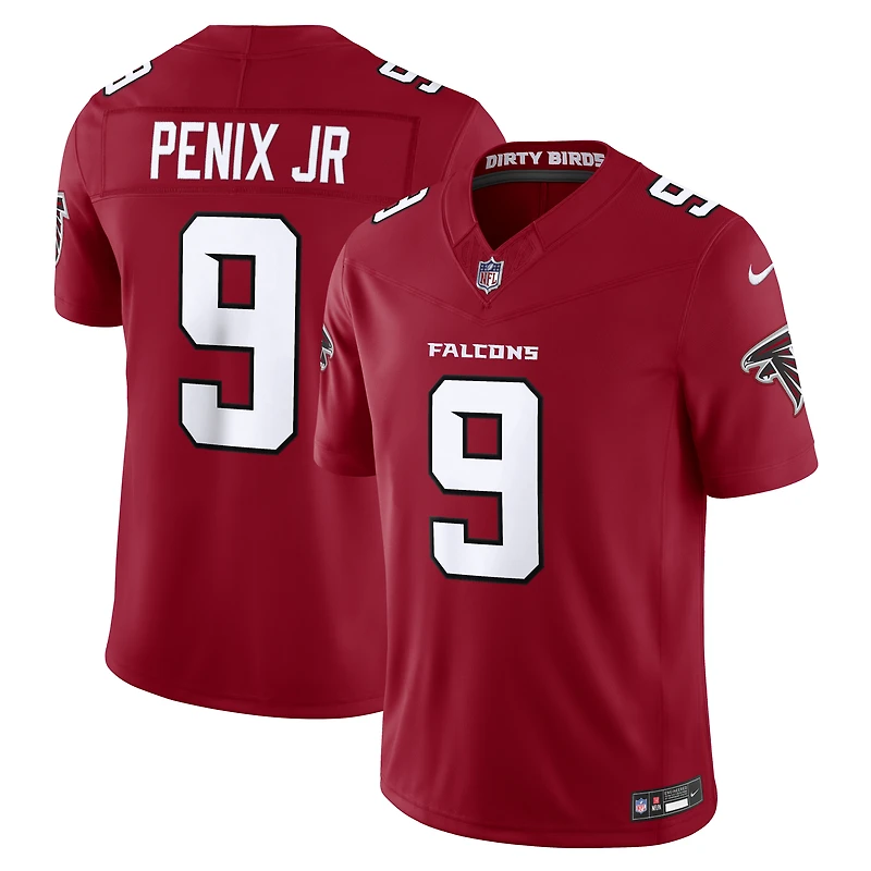 Men's Nike Michael Penix Jr. Atlanta Falcons Vapor F.U.S.E. Sewn Down Limited Jersey