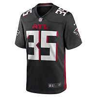 Men's Nike Natrone Brooks  Black Atlanta Falcons Team Game Jersey