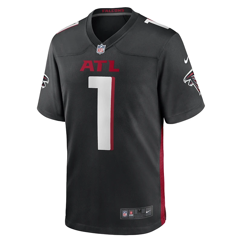 Men's Nike Number 1 Dad Black Atlanta Falcons Game Jersey