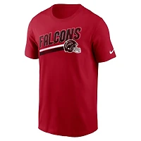 Men's Nike Red Atlanta Falcons Essential Blitz Lockup T-Shirt
