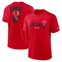 T-shirt Nike rouge avec slogan Rewind des Atlanta Falcons pour homme