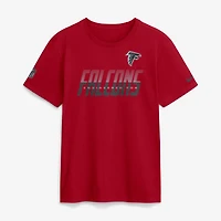 T-shirt Nike rouge Atlanta Falcons Sideline Dri-FIT pour homme