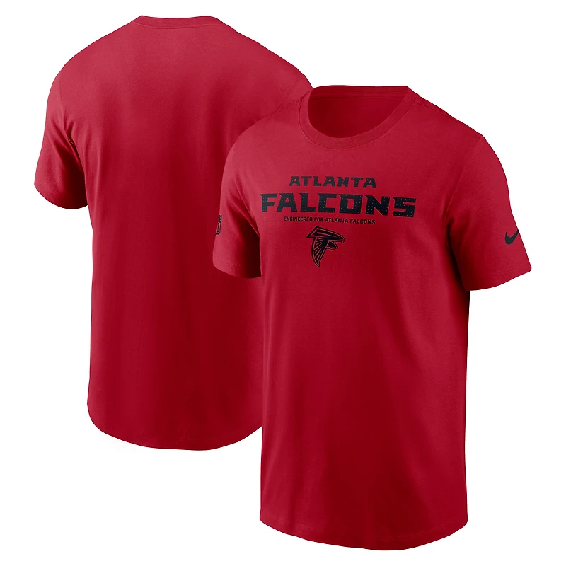 Men's Nike Red Atlanta Falcons Sideline Performance T-Shirt