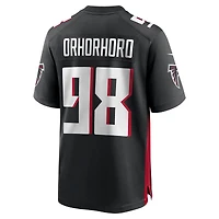Men's Nike Ruke Orhorhoro  Black Atlanta Falcons Team Game Jersey