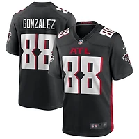 Maillot de joueur à la retraite des Falcons d'Atlanta Nike Tony Gonzalez pour homme, noir