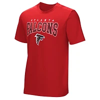 T-shirt adaptatif rouge de l'équipe locale des Falcons d'Atlanta pour hommes