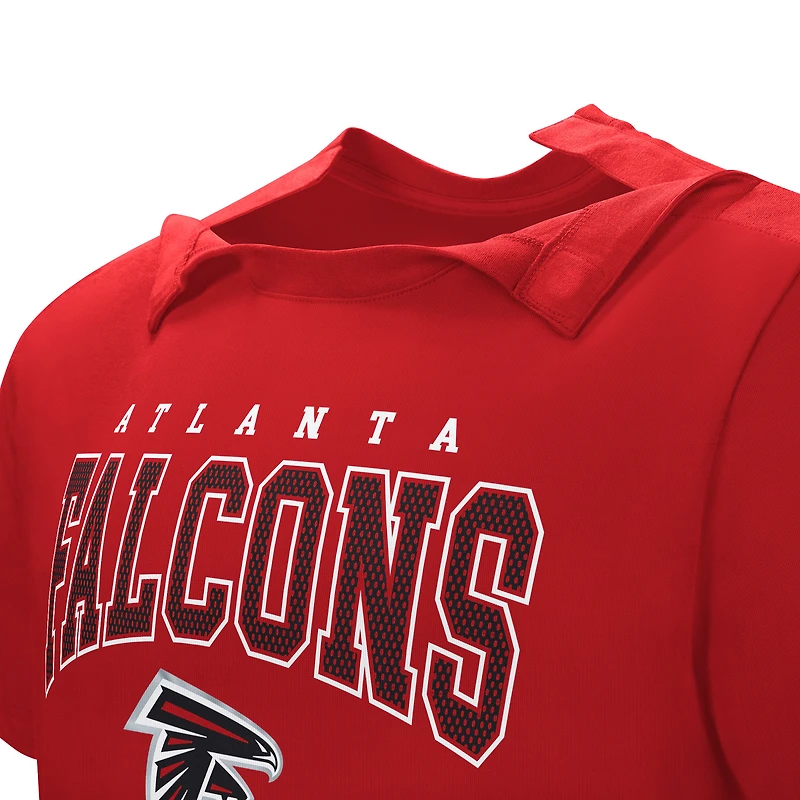 Men's Red Atlanta Falcons Home Team Adaptive T-Shirt