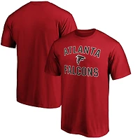 Men's  Red Atlanta Falcons Victory Arch T-Shirt