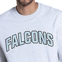 Sweat-shirt polaire Starter Ash Atlanta Falcons Faceoff pour homme