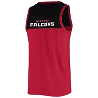 Débardeur mode pour homme Starter Red/Black Atlanta Falcons Team Touchdown