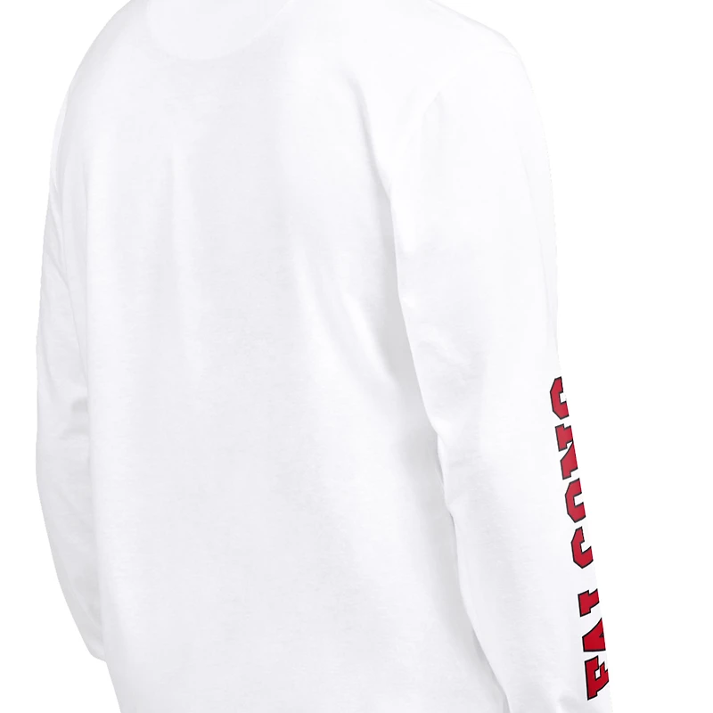 Men's Starter Red/White Atlanta Falcons Short Sleeve & Long T-Shirt Combo Pack