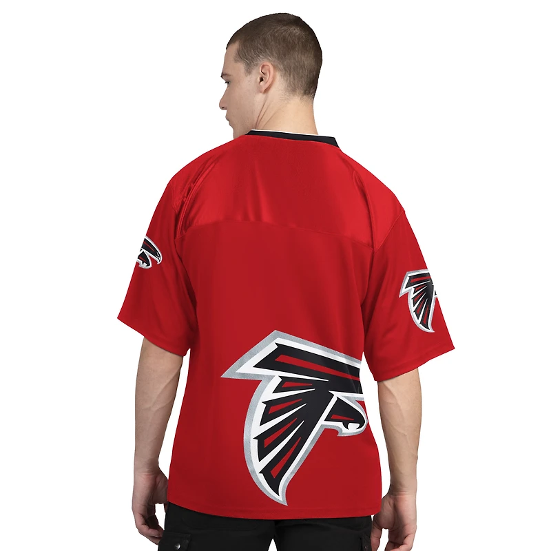 Men's Starter Red/White Atlanta Falcons Short Sleeve & Long T-Shirt Combo Pack