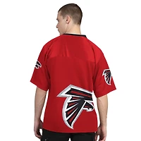 Men's Starter Red/White Atlanta Falcons Short Sleeve & Long T-Shirt Combo Pack