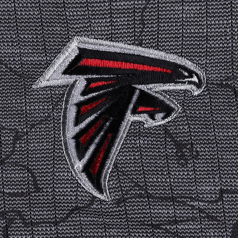Polo Tommy Bahama Atlanta Falcons Big & Tall Miramar Blooms noir pour homme