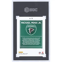 Carte recrue authentifiée 8.5 Panini Donruss Downtown n° 14 SGC 2024 des Falcons d'Atlanta de Michael Penix Jr.