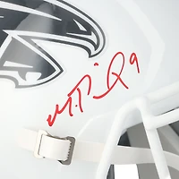 Réplique du casque Riddell 2024 Salute To Service Speed autographié par Michael Penix Jr. des Falcons d'Atlanta