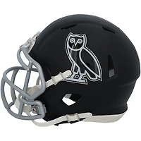 Casque Riddell OVO Speed ​​Mini autographié par Michael Penix Jr. des Falcons d'Atlanta