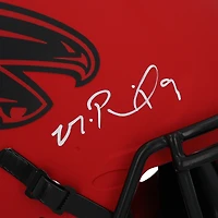 Casque Riddell Rave Speed authentique autographié par Michael Penix Jr. des Falcons d'Atlanta