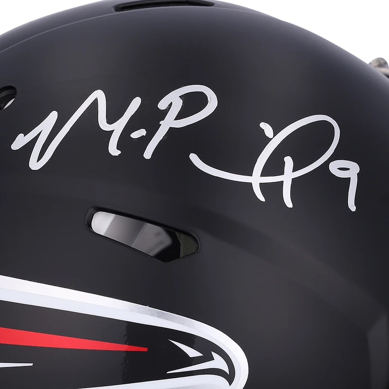 Casque authentique Riddell Speed ​​autographié par Michael Penix Jr. des Atlanta Falcons