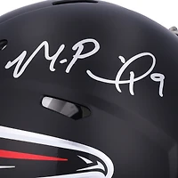 Casque authentique Riddell Speed ​​autographié par Michael Penix Jr. des Atlanta Falcons