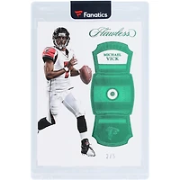 Carte Michael Vick Atlanta Falcons 2017 Panini Flawless Emerald n° 127, n° 2/5