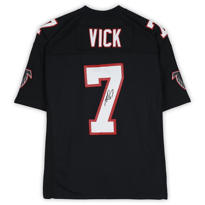 Michael Vick Atlanta Falcons Autographed Black Mitchell & Ness 2002 Legacy Jersey