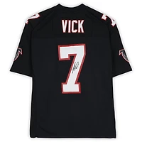 Michael Vick Atlanta Falcons Autographed Black Mitchell & Ness 2002 Legacy Jersey